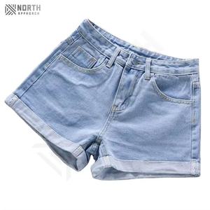 Shorts de Mezclilla de Color Sólido, Shorts Ajustados para Mujer, Elegantes y con Diseños Nuevos, Muchos Más Colores y Tallas Grandes para Hombre, Verano - Product Image 5