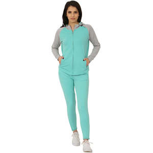 Conjunto Deportivo de Dos Piezas para Mujer, Diseño Nuevo, Venta Caliente, Ropa Deportiva de Verano, Estilo Urbano, Manga Larga, Pantalones Cortos - Product Image 4