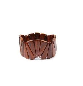 Pulsera de madera hecha a mano para mujer, pulsera de madera de acacia, pulsera de madera de lujo, Venta caliente - Product Image 2