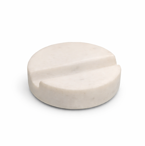 Trending new Natural <b>White</b> Marble Rectangular Tile Stand for Personalised Name Tiles Photo Tiles <b>Desk</b> Display Solid Stone Holder - Product Image 3