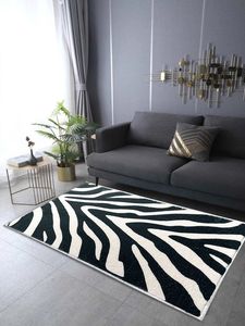 Tapis en laine fait main de haute qualité, à poils coupés à la main, motif abstrait moderne pour salon, chambre à coucher, chambre d'enfant - Product Image 2