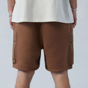 New Fashion Men's <b>Shorts</b> High Street Style Solid Polyester/Cotton Quick Dry Breathable Elastic Waist <b>Cheap</b> Price Hot Selling - Product Image 4