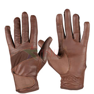 Gants d'équitation en cuir d'hiver avec logo personnalisé, adhérence durable, imperméables, haute qualité pour les sports équestres - Product Image 4