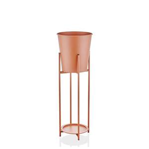 30x30x88 cm Terracota Floor Vase & Flower Pot Suelo Potager Collection - Product Image 1