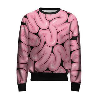 Custom Logo 3D Printed Oversize Pullover Polyester <b>Men</b> Streetwear Sublimation Sweatshirt Hoodies for Sale - Product Image 1