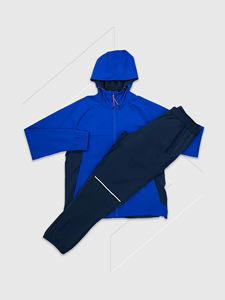 Vente en gros de costumes d'entraînement et de jogging pour hommes de grande taille vêtements de sport en molleton de coton antistatique - Product Image 4