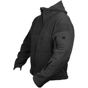 สเวตเตอร์วิ่งจ๊อกกิ้งผู้ชายมีฮู้ดใส่ได้ทั้งชายและหญิงสไตล์อเมริกัน480กรัมมีซิปสามารถซักได้สำหรับใส่ทำงานในฤดูหนาว - Product Image 3