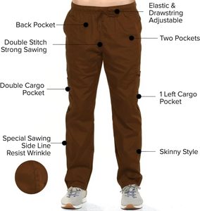 Respirant médical gommages uniformes ensembles coton Polyester survêtement pantalon hôpital gommage costumes médecins infirmières en gros personnalisé - Product Image 5