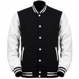 Chaquetas de punto de algodón de lana Letterman, chaquetas hechas a medida Alpha Letterman - Product Image 3