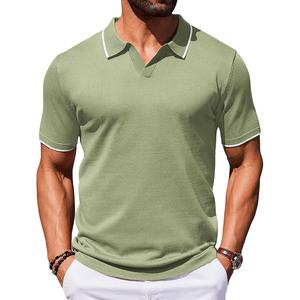 Camisetas Polo Personalizadas Bordadas 100% Poliéster para Hombre, Ropa Deportiva de Alta Calidad - Product Image 5