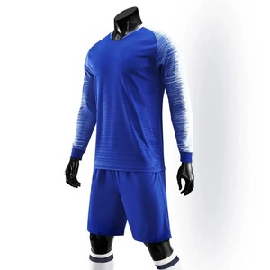 Jerseys de fútbol de manga larga de invierno, conjunto de camisetas de fútbol para hombres, uniforme de entrenamiento de fútbol para niños, porteros, camisa de portero - Product Image 3