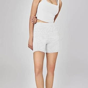 Shorts Deportivos Transpirables de Color Sólido para Mujer, Diseño Personalizado, Ropa Deportiva Informal, Shorts de Gimnasio Extra Grandes para Mujer - Product Image 6