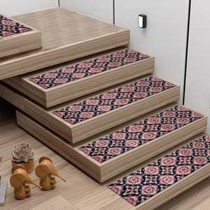 Alfombra con Estampado de Patrones Geométricos, Diseño Moderno Tejido Suave para Interiores, Alfombra de Pasillo - Product Image 3