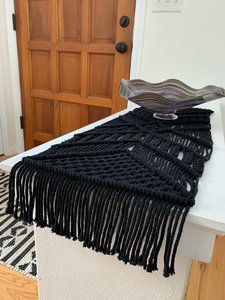 Nuevo diseño de camino de mesa de macramé de venta para mesa de boda y decoración de mesa de Navidad en estilo bohemio - Product Image 5
