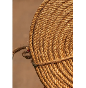 Cuerda de Yute natural sostenible Cuerda flexible ecológica para manualidades DIY Soporte de plantas de jardinería Envoltura de regalos y uso doméstico - Product Image 1