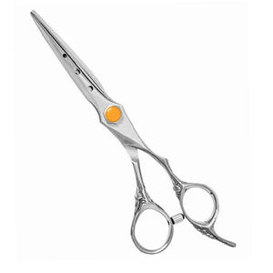 กรรไกรตัดผมสำหรับร้านเสริมสวยมืออาชีพด้ามจับเหล็กสไตล์ญี่ปุ่นขนง่ายทำจากสเตนเลส - Product Image 4