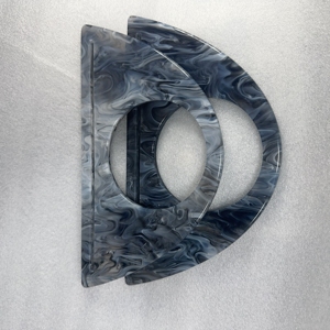 אבני חן אופנתיות ואבני חן אקרילי ידית נשים תיקים קולבים עשויים פלסטיק <span class=keywords><strong>pvc</strong></span> <span class=keywords><strong>pvc</strong></span> pp abs שרשראות - Product Image 2