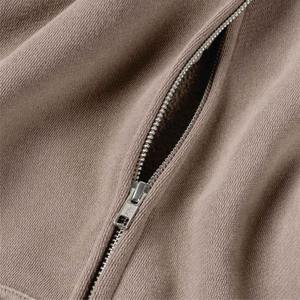 Servicio OEM, Logotipo Personalizado, Sudadera con Capucha de Forro Polar Grueso de Invierno, Estilo Urbano, Talla Grande, Alta Calidad, Venta al Por Mayor para Hombre - Product Image 6