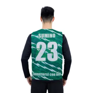 Reversible bib sublimation Soccer Uniforms for Team Quick Dry Club pattern printed football