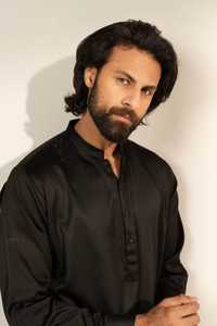 ชุดเดรสคาฟตันลำลองแขนยาวผ้าลินินสไตล์อาหรับ, เสื้อผ้าอิสลาม shalwar kameez - Product Image 4
