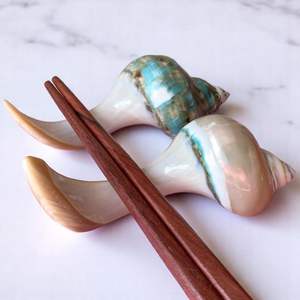 Mother Of Pearl <b>Chopstick</b> <b>Holder</b> Handmade Luxury Tableware Utensil Rest Elegant Dining Accessory From Vietnam - Product Image 1