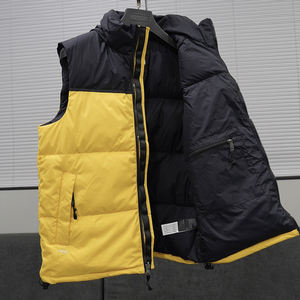 Top Quality Winter Designer <b>Women</b> Men Puffer Sleeveless Jacket Down <b>Vest</b> Available In All Colour - Product Image 6