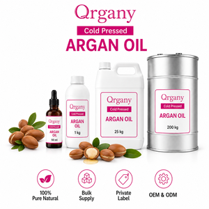 Aceite Portador de Argán Puro 100% Natural de Marruecos (Argania Spinosa) Prensado en Frío, Etiqueta Privada, Venta al por Mayor, Cuidado para Cabello y Rostro, OEM ODM - Product Image 1