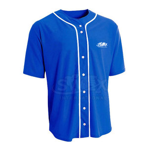 ชุดเบสบอลน้ำหนักเบาพิมพ์โลโก้ตามสั่ง ราคาถูก ขนาดใหญ่พิเศษ สำหรับผู้ชาย - Product Image 5