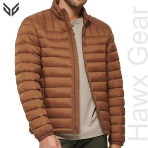 Vente en gros directe Pakistan Vestes rembourrées d'hiver pour hommes de haute qualité conçues sur mesure Col à capuche Tissu en toile Style High Street - Product Image 4