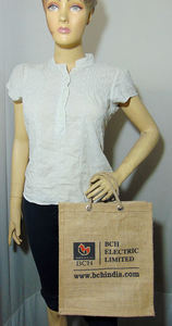 100% naturel écologique Jute promotionnel de haute qualité meilleure vente sac multifonctionnel personnalisé - Product Image 3