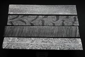 Vg10เหล็กดามัสกัส67ชั้นแบบทำมือแท่งเหล็กดามัสกัสแบบ DIY สำหรับทำมีดเหล็กดามัสกัส - Product Image 4