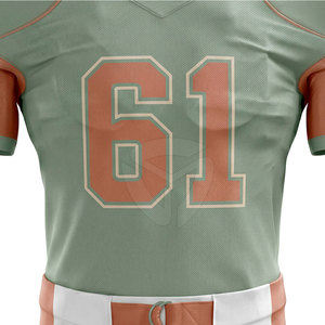 Flexible Fit American Football Uniform Lightweight And Breathable Fabric Perfect For Sports Training And Matches - Product Image 6