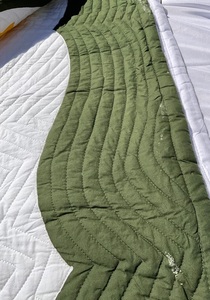 Handmade Indian <b>Vintage</b> Kantha Hawaiian <b>Quilt</b> Throw Gudri Wholesale Ikkat Print Kantha <b>Quilt</b> - Product Image 5