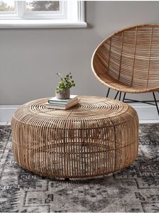 Fabriqué à la main au design luxueux, table d'appoint en rotin pour le salon, décoration personnalisée et élégante au meilleur prix - Product Image 3