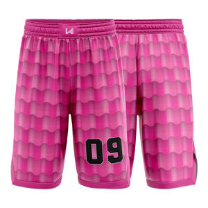 Shorts de basket-ball unisexes personnalisés, respirants, grande taille, antibactériens, séchage rapide, écologiques, vente en gros directe d'usine - Product Image 3