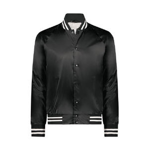 Chaquetas de Lona Satinada Personalizadas de Alta Calidad para Hombre, con Cuello Alto, Transpirables y de Secado Rápido, Corte Regular para Invierno - Product Image 1