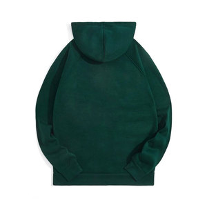 Wholesale 100% Cotton Pullover Hoodies for Men High Quality Customized Logo <b>Short</b> <b>Sleeve</b> Embroidered Hoodie - Product Image 2