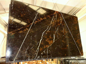 Losas de Mármol Negro y Dorado King de Pakistán en Varios Tamaños Personalizados, Losas de Mármol Natural King Gold Premium para Interiores - Product Image 2