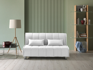 EVERGREENWEB Sofá Cama de 2 Plazas con Colchón de 140x190 cm y Almohadas Hecho en Italia Funda Extraíble y Lavable Sofá Cama EVENING - Product Image 6