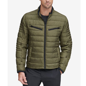Chaqueta Acolchada Negra de Alta Calidad para Hombre, Chaqueta de Invierno para Adultos - Product Image 1