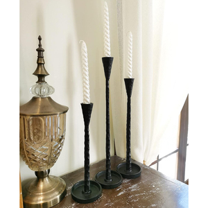 Bán Buôn Tùy Chỉnh Lãng Mạn <span class=keywords><strong>Script</strong></span> Thư Thiết Kế Nhôm Nến Chủ Sở Hữu Handmade Phong Cách Châu Âu Giáng Sinh Bàn Đám Cưới - Product Image 5