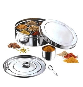 Boîte à épices en acier inoxydable de qualité supérieure, conteneur à épices en acier, boîte de rangement pour épices, boîte à épices pour la cuisine, boîte à épices - Product Image 6
