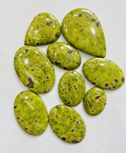 พลอยอะคริลิคทรงหลังแบนแบบหลวมพลอยแอตแลนติไซต์100% - Product Image 3