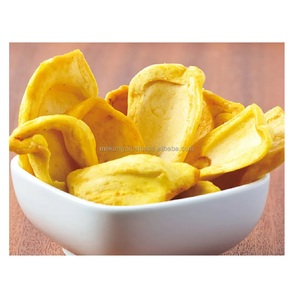 Collation saine Jacquier séché croustillant couleur jaune naturelle tranchée délicieux fruits tropicaux sucrés Jacquier séché du Vietnam - Product Image 2