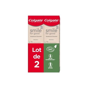 SONRISA DE COLGATE PARA UNA BUENA PASTA DE DIENTES BLANQUEADORA CON MINERAL SUAVE LIMPIA Y MENTA FRESCA - Product Image 2