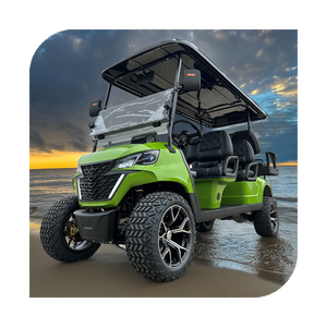 Nouveau design Prix de gros Approvisionnement d'usine en Thaïlande Chariot de golf électrique 72V 6 places - Product Image 2