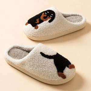 Adorable <b>Small</b> Puppy Animal Print for Slippers Cute Zapatillas De Perrito - Product Image 5
