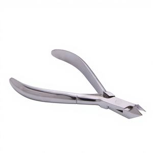 Coupe-ongles écologique en acier inoxydable 1/2 taille de mâchoire coupe-cuticules coupe-manucure pour les soins des doigts incarnés conception russe - Product Image 1