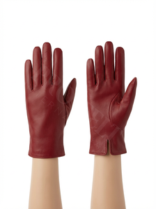 Whole Sale <b>Touch</b> Cold Season Hand Cover with Extended Wrist Cut and Ergonomic Shape for Comfortable Warm Everyday Leather <b>Gloves</b> - Product Image 6