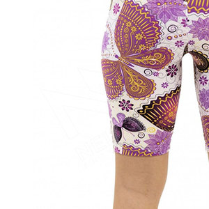 Short de fitness taille haute respirant à séchage rapide personnalisé OEM pour femmes grande taille Biker vêtements de sport vêtements de yoga décoration avec logo - Product Image 6